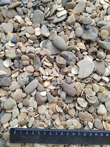 фото Галька каспийская фр. 10-20 мм. в интернет-портале КАМЕНЬ КЛУБ