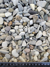 Галька черноморская фр. 10-20 мм.  купить в Мариуполе фото Камень Клуб