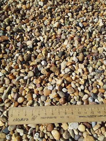 Kamenclub.ru: Галька окат (серо-желтая) фр.5-10 мм. купить  в Мариуполе галька речная рыжий, желтый, рыжий, серо-желтый речная окатанная галька декоративная 5000 руб/т   фото КАМЕНЬ КЛУБ