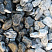 Kamenclub.ru: Щебень галтованный черный (мрамор) фр. 50-100 мм.  купить в Мариуполе мрамор черный с белыми прожилками щебень ландшафтный мраморный 15000 руб/т   фото КАМЕНЬ КЛУБ