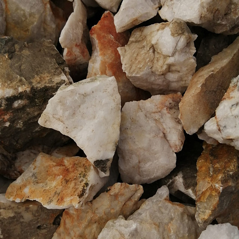 фото Кварц ( фр. 70-100 мм)  купить в Мариуполе в интернет-портале КАМЕНЬ КЛУБ