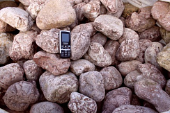 Kamenclub.ru: Розовый валунчик фр.100-300 мм.  купить в Мариуполе крупный природный камень розовый, серый молочный красный речной галечник природный 7850 руб/т   фото КАМЕНЬ КЛУБ