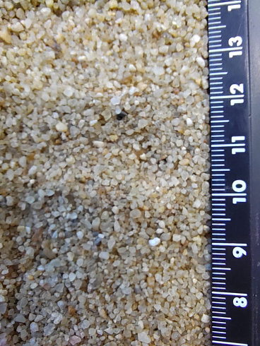 Кварцевый песок для пескоструйных работ фр. 0,8-1,6 мм.  купить в Мариуполе фото Камень Клуб