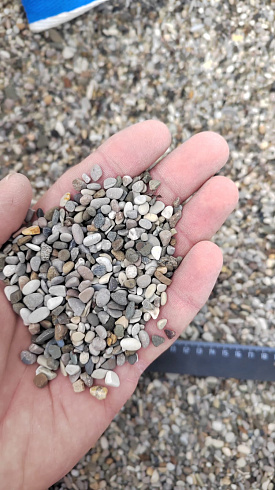 фото Галька черноморская фр. 3-5 мм. купить в Мариуполе  в интернет-портале КАМЕНЬ КЛУБ