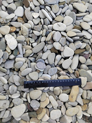Галька черноморская фр. 20-40 мм.  купить в Мариуполе фото Камень Клуб