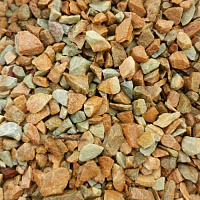 Kamenclub.ru: Щебень крошка желтый (ЗЛАТОЛИТ) фр. 40-70 мм.  купить в Мариуполе златолит мрамор бежевый, золотистый, желтый декоративный щебень  12000 руб/т   фото КАМЕНЬ КЛУБ