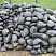 Kamenclub.ru: Темно-серый валунчик фр.100-300 мм.  купить в Мариуполе крупный природный камень серый, темно-серый, светло-серый речная галька большого размера окатанная 4500 руб/т   фото КАМЕНЬ КЛУБ