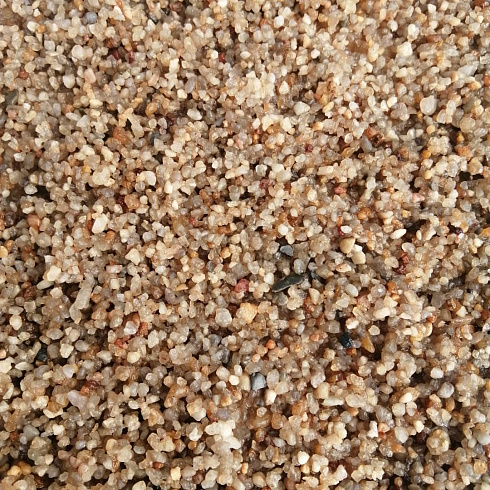 Кварцевый песок сухой фракцинированный фр. 1,6-4 мм.  купить в Мариуполе фото Камень Клуб