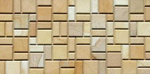 Kamenclub.ru: Песчаник (Римская кладка) art PSG-L-02  купить в Мариуполе    3750 руб/кв.м   фото КАМЕНЬ КЛУБ