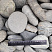 Kamenclub.ru: Галька речная окат (темно-серая) фр. 70-150 мм. купить  в Мариуполе галька речная темно-серая, синяя, серая речная галька округлая  8000 руб/т   фото КАМЕНЬ КЛУБ