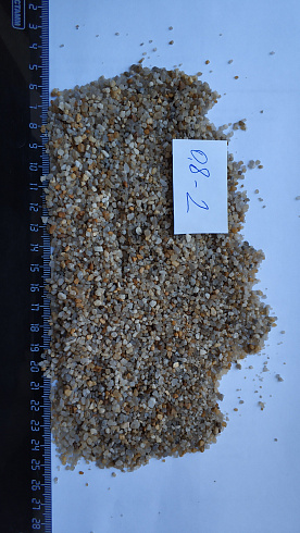 Кварцевый песок для площадок фр. 0,8 - 2 мм.  купить в Мариуполе фото Камень Клуб