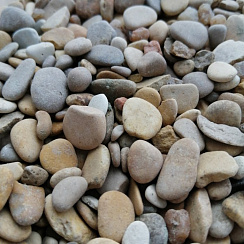 Галька каспийская фр. 3-10 мм.  купить в Мариуполе фото Камень Клуб