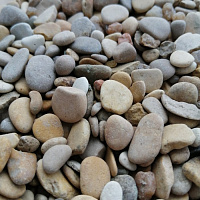 Галька каспийская фр. 3-10 мм.  купить в Мариуполе фото Камень Клуб