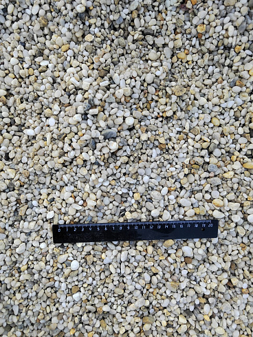 фото Галька крымская жемчужная фр. 3-5 мм. купить в Мариуполе  в интернет-портале КАМЕНЬ КЛУБ