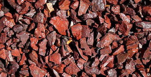 Kamenclub.ru: Щебень крошка красный (ЯШМА) фр. 5-10 мм.  купить в Мариуполе крошка каменная яшмы красный, бордовый, темно-красный декоративная крошка ландшафтная каменная яшмоидная 8500 руб/т   фото КАМЕНЬ КЛУБ