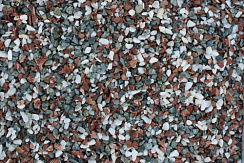 Kamenclub.ru: Мраморная крошка (щебень крошка микс: белый-зеленый-розовый) фр. 5-10 мм  купить в Мариуполе мрамор белый, зеленый, розовый, разноцветный, молочный декоративная ландшафтная мраморная крошка 9500 руб/т   фото КАМЕНЬ КЛУБ