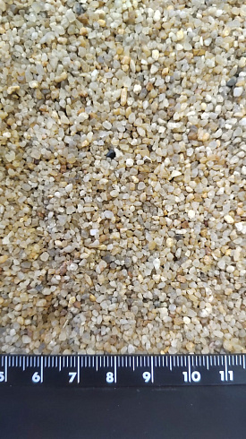 Кварцевый песок для площадок фр. 0,8 - 2 мм.  купить в Мариуполе фото Камень Клуб