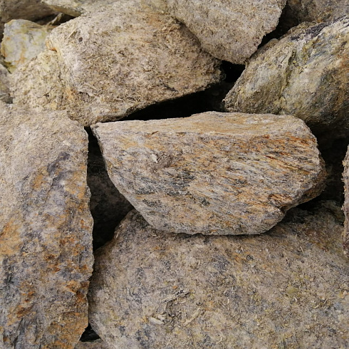 фото Змеевик салатовый  (фр. 70-100 мм)  купить в Мариуполе в интернет-портале КАМЕНЬ КЛУБ