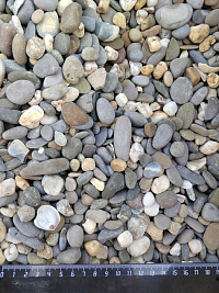 Галька крымская прибрежная фр. 10-20 мм.  купить в Мариуполе фото Камень Клуб