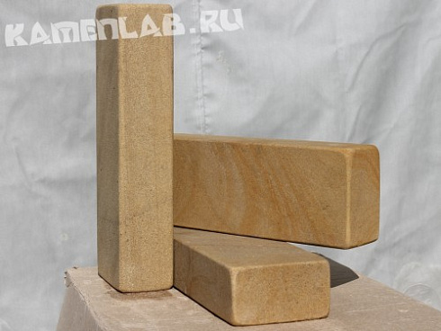 Kamenclub.ru: Бордюр садовый (песчаник) art PSG-B-01  купить в Мариуполе    500 руб за 1 мп   фото КАМЕНЬ КЛУБ