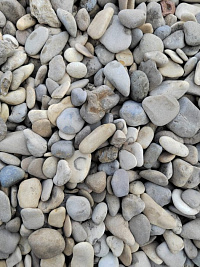 Галька каспийская фр. 20-40 мм.  купить в Мариуполе фото Камень Клуб